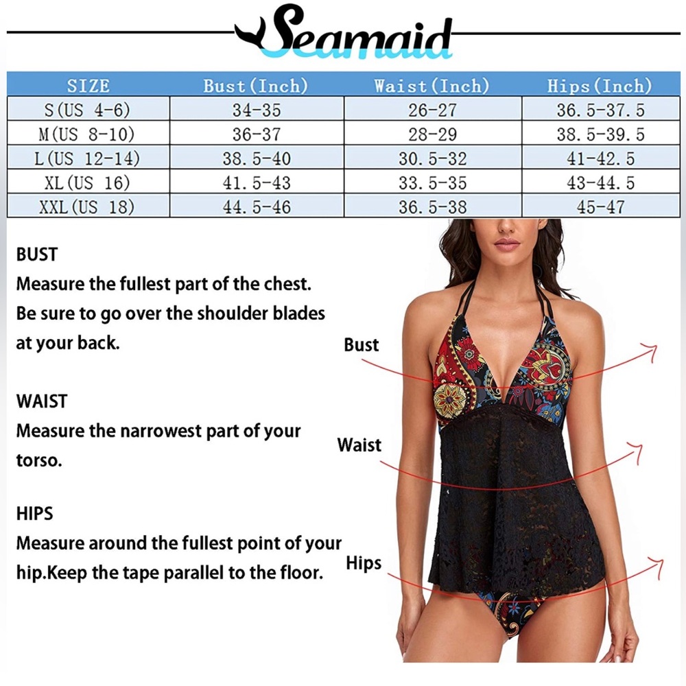 Two piece woman’s bathing suit NWOT - Picture 4 of 4